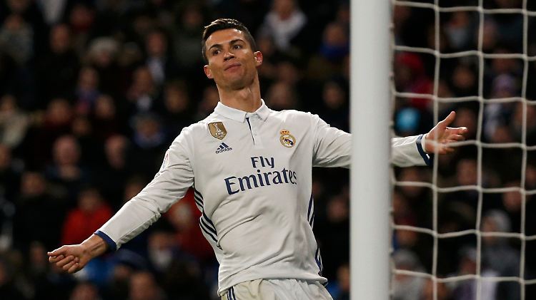 Cristiano Ronaldo sah nicht wirklich zufrieden aus.