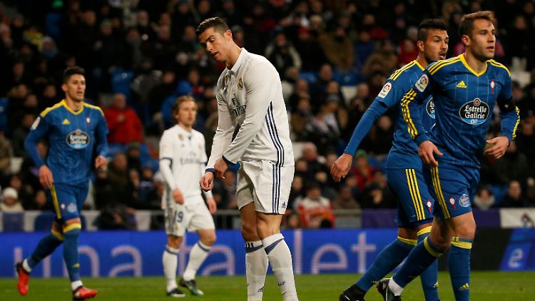 Offenbar unzufrieden: Cristiano Ronaldo.