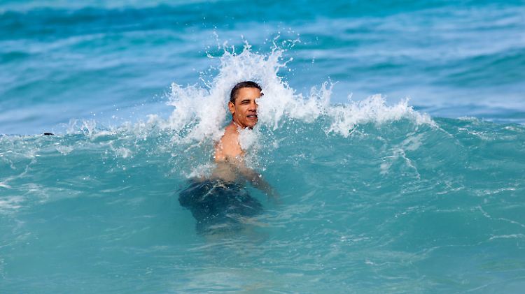 Ausschlafen und Urlaub mit Michelle genießen: Das sind Themen, die bei Barack Obama nun erst einmal ganz oben auf der To-do-Liste stehen.