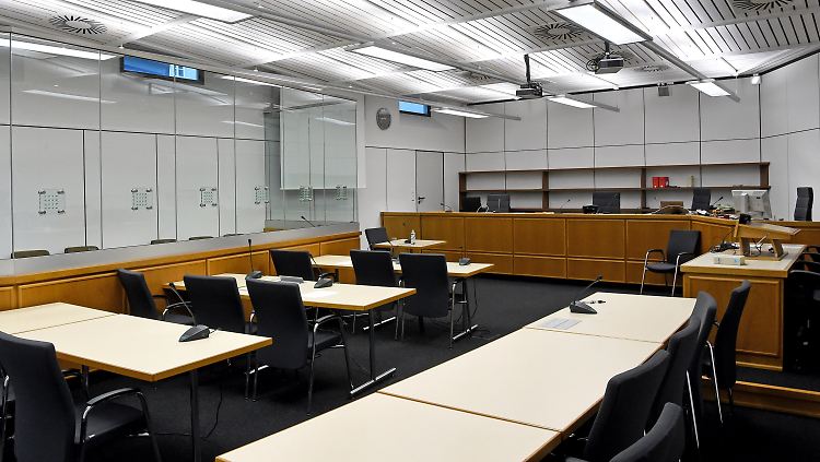 Der Gerichtssaal am Oberlandesgericht Celle: Hier wird der Fall um die IS-Sympathisantin Safia S. verhandelt.