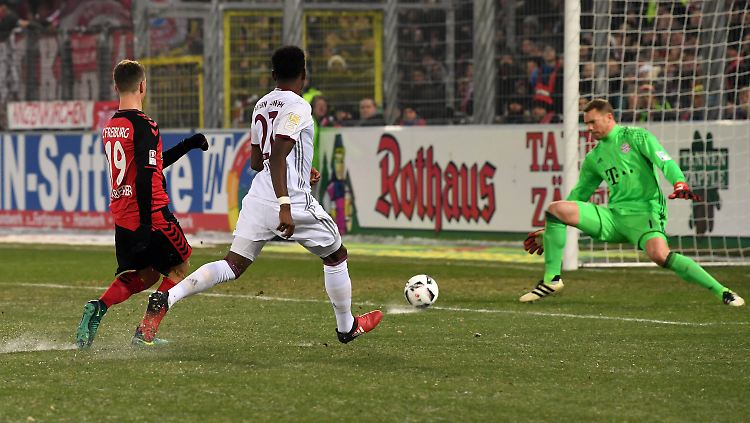 Schock nach vier Minuten: Janik Haberer brachte die Freiburger gegen München ganz fix in Führung.
