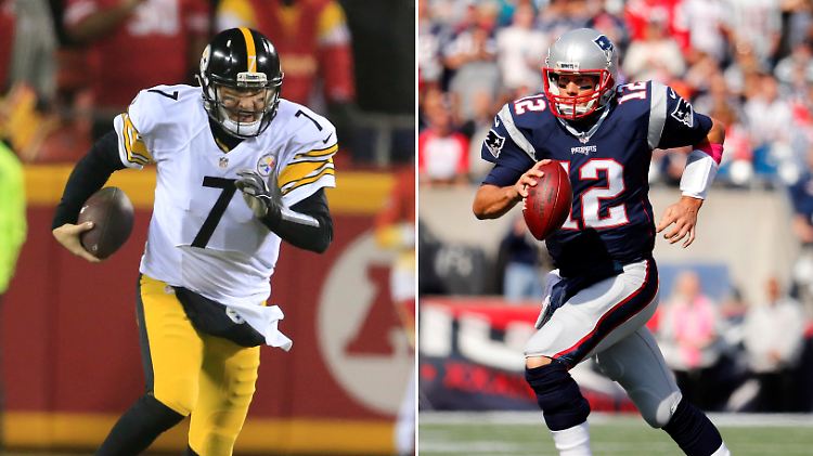 Ben Roethlisberger gewann zwei Super Bowls mit Pittsburgh, Tom Brady sogar schon vier mit den Patriots.