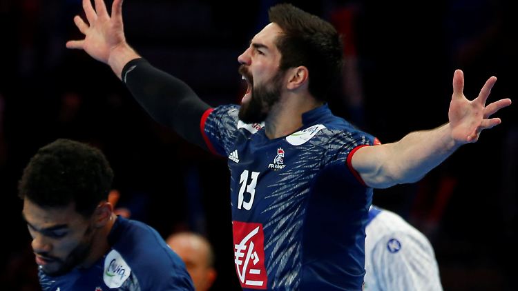 Nikola Karabatic und seine Franzosen stehen bei ihrer Heim-WM im Viertelfinale.
