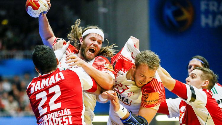 Acht Tore von Superstar Mikkel Hansen konnten das Achtelfinal-Aus von Dänemark nicht abwenden.