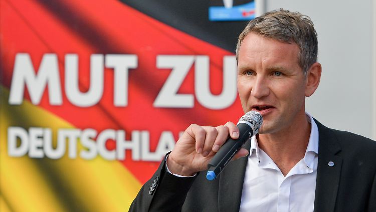 Geht selbst dem AfD-Vorstand zu weit: Björn Höcke