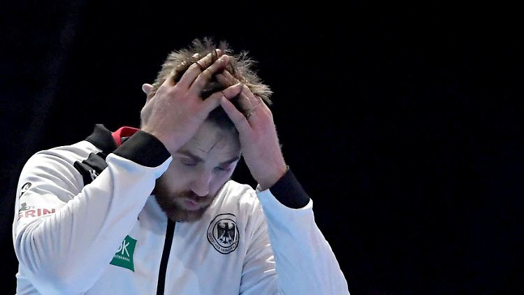 Der Schock über das verfrühte Ausscheiden sitzt beim DHB-Team tief: Torhüter Andreas Wolff.