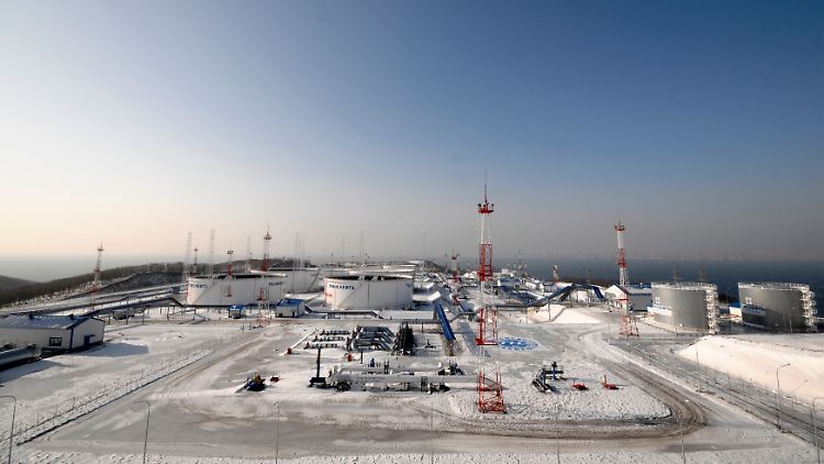 Mit dem Öl-Terminal Kozmino bei Wladiwostock drängt Russland auf den asiatischen Markt.