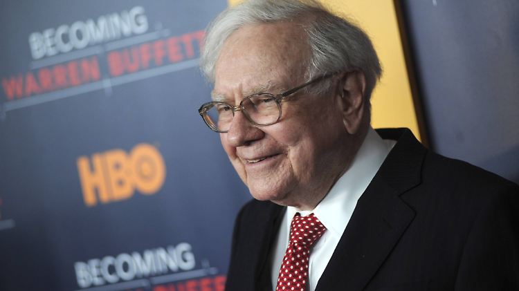 Warren Buffett vor wenigen Tagen bei der Premiere eine Dokumentation über - Warren Buffett. 