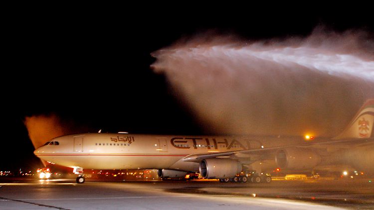 Flieger von Etihad: Teure Investments in Europa.