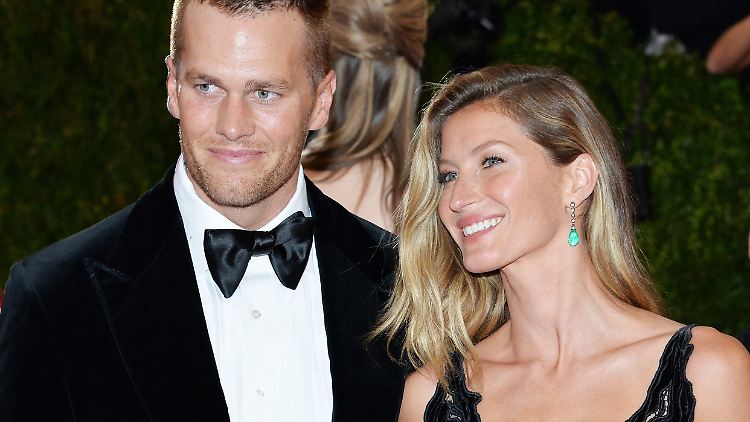Sportstar Tom Brady und seine Ehefrau Gisele Bündchen.
