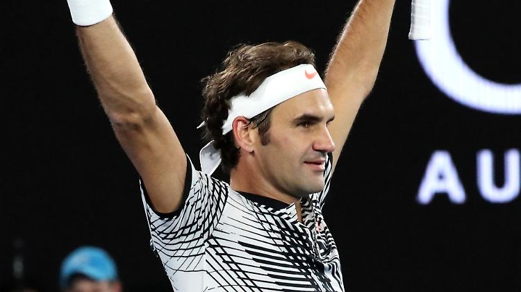 Souverän: Roger Federer.
