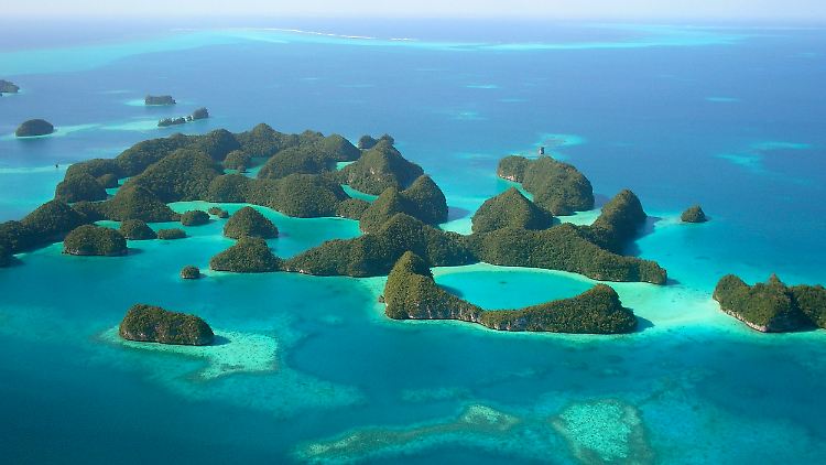 Palau liegt malerisch im Pazifik.
