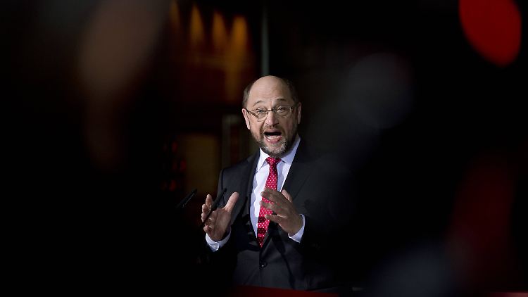 Tritt an, um Kanzlerin Merkel abzulösen: SPD-Kandidat Martin Schulz.