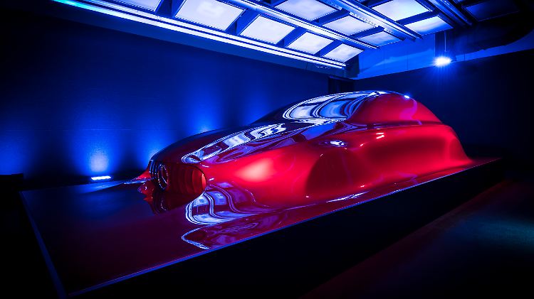 Die Studie "Aesthetics A" ist der klare Ausblick auf das Design der kommenden Mercedes-A-Klasse.