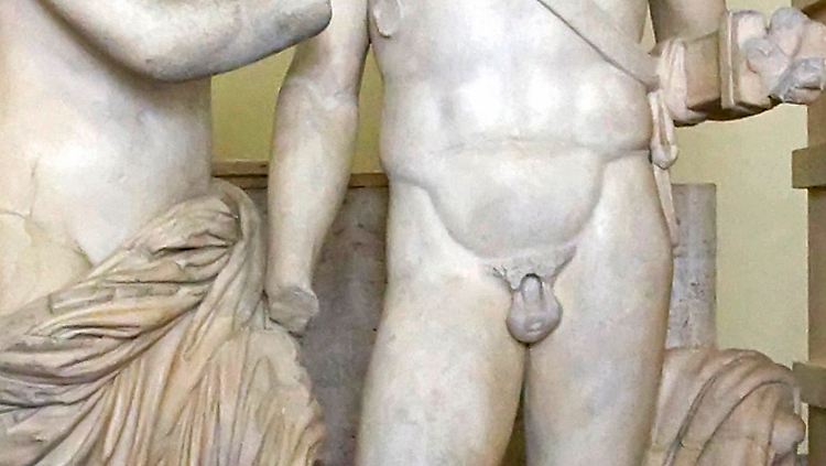 Entamnnte Statue.
