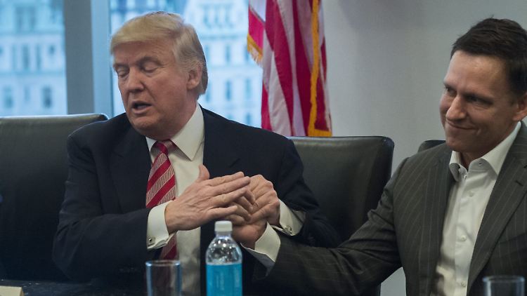 Tech-Investor Peter Thiel ist einer von Donald Trumps engsten Verbündeten - und hat den neuseeländischen Pass.