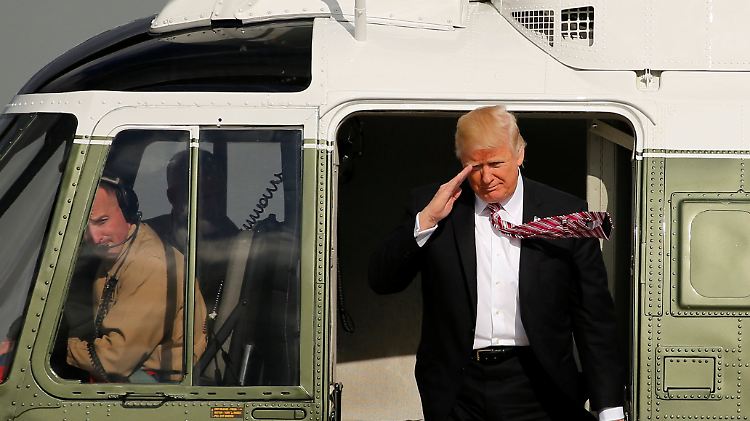 Donald Trump ist seit einer Woche Präsident und damit Oberbefehlshaber der US-Streitkräfte.