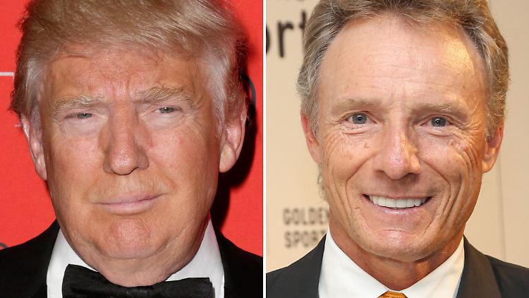 Keine Freunde: Trump und Langer.