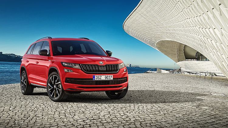 Skoda stellt den Kodiaq Sportline vor.