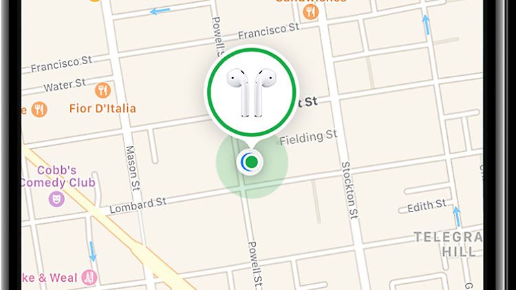 Man kann jetzt verlegte AirPods orten lassen.