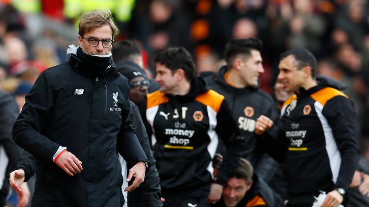 Gefrustet: Jürgen Klopp.