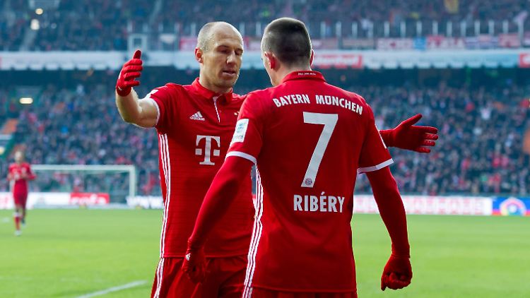 Die Bayern konnten sich einmal mehr auf die Klasse von "Robbery" verlassen.