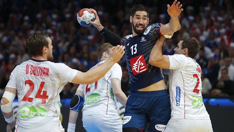 Bester Werfer auf französischer Seite: Nikola Karabatic mit sechs Treffern.