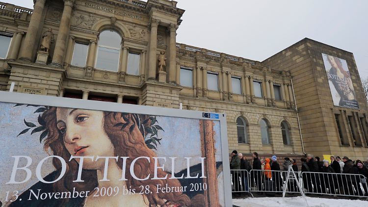 Tausende Kunstfans besuchten die Botticelli-Ausstellung im Städel-Museum.