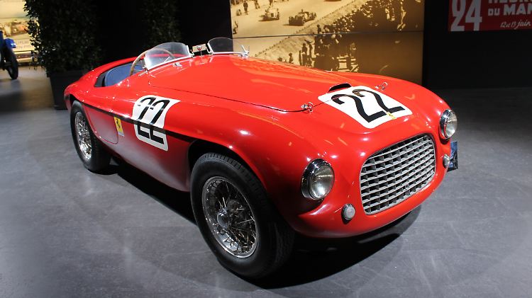 Der Ferrari 166 M Le Mans von 1949.