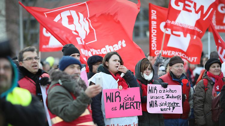 Die Beschäftigten hoffen auf sechs Prozent mehr Geld.