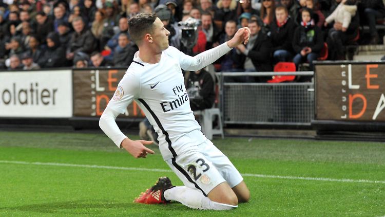 Julian Draxler ist mit einer Gala-Vorstellung gegen Stade Renne endgültig im Team von Paris St. Germain angekommen.