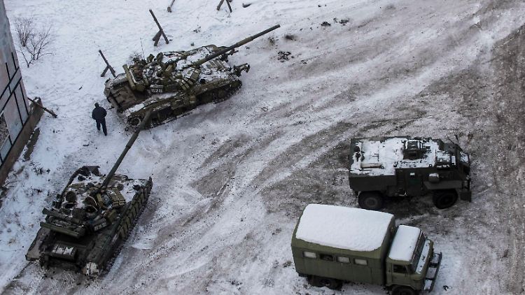 Im Osten der Ukraine sind die Kämpfe zuletzt trotz geltender Waffenruhe eskaliert. 
