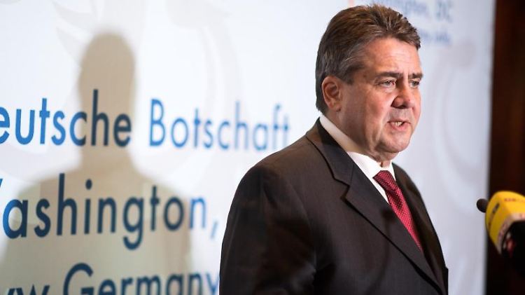 Außenminister Sigmar Gabriel war als erstes Mitglied der Bundesregierung nach Washington gereist.