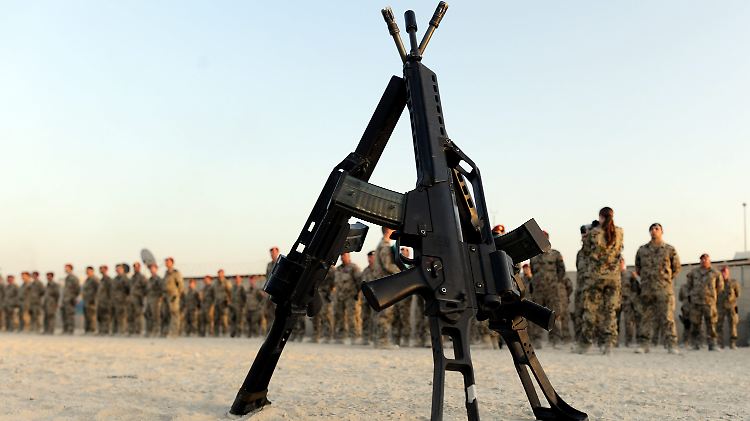 Ausgedient: 167.000 G36-Sturmgewehre sollen ab 2020 bei der Bundeswehr ausgemustert werden. 