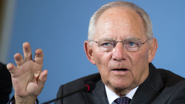 "Das mag in der Grundstücksbranche anders sein": Wolfgang Schäuble