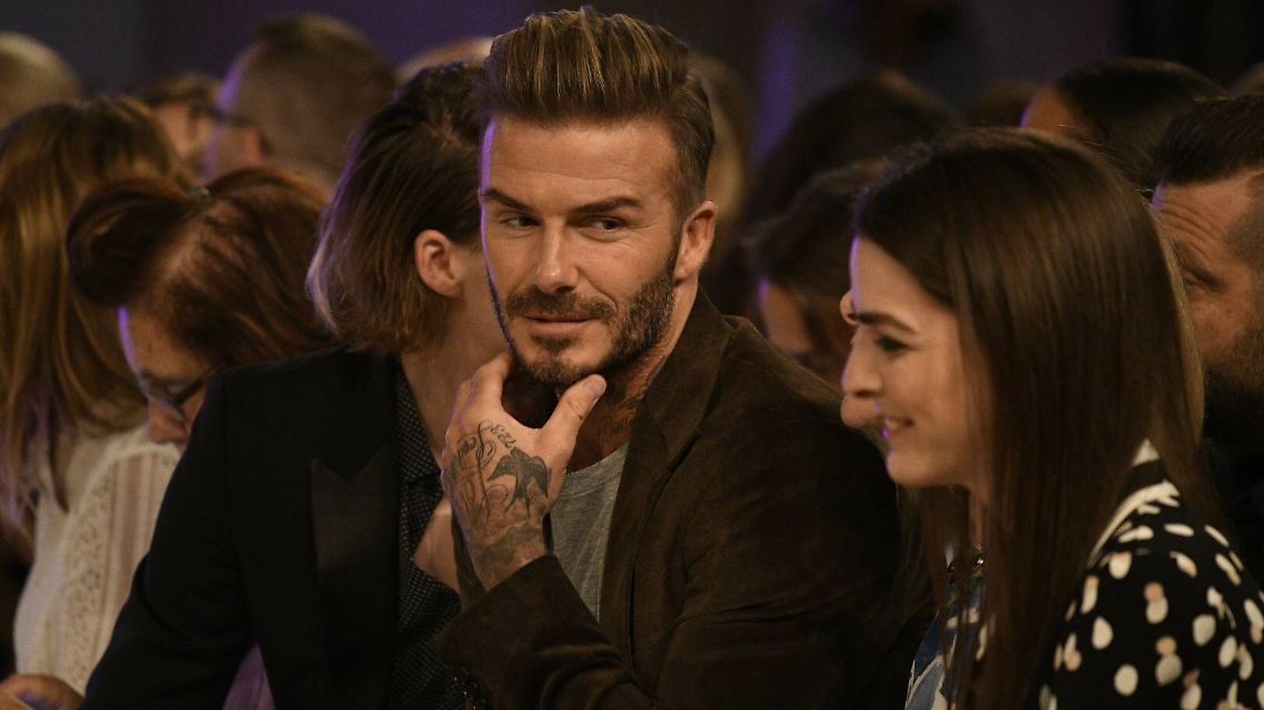 . 11/09/2016. New York , United States. David Beckham and his son Brooklyn in the front row at Victoria Beckham s show at New York Fashion Week. PUBLICATIONxINxGERxSUIxAUTxHUNxONLY xi-Imagesx IIM-13417-0007 11 09 2016 New York United States David Beckham and His Sun Brooklyn in The Front Row AT Victoria Beckham S Show AT New York Fashion Week PUBLICATIONxINxGERxSUIxAUTxHUNxONLY Xi Imagesx iim 13417 0007