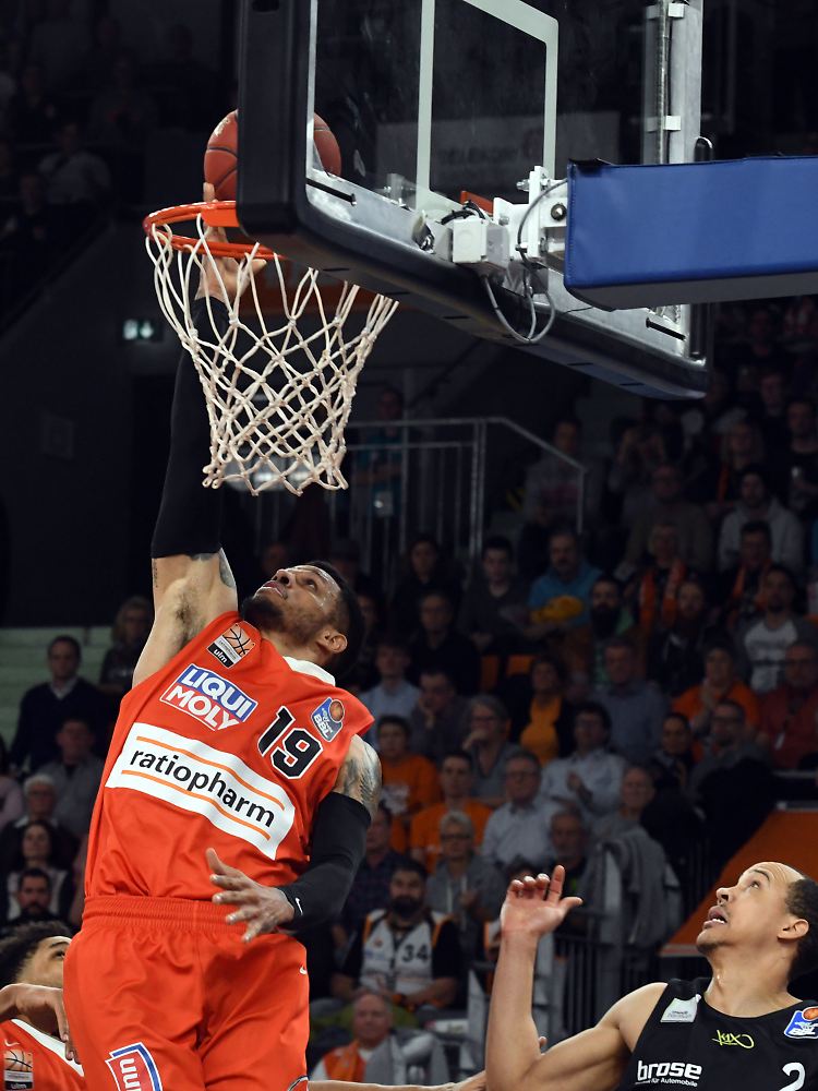 Chris Babb legte für Ulm 20 Punkte auf.