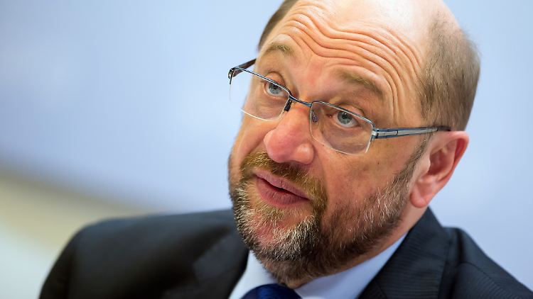 Der designierte SPD-Chef Martin Schulz