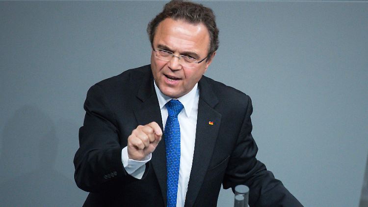 Stellvertretender Vorsitzender der Bundestagsfraktion von CDU und CSU: Hans-Peter Friedrich.