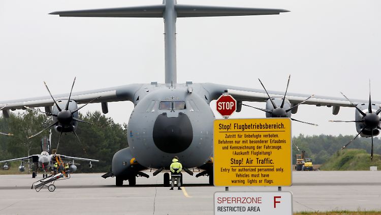 Dienstvehikel mit vier Motoren: Die A400M wird bei der Bundeswehr dringend benötigt.