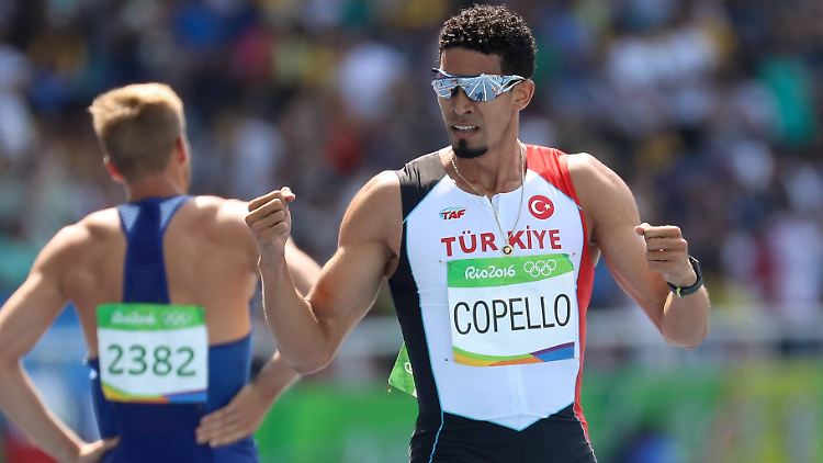 Der gebürtige Kubaner Yasemani Copello startet seit 2014 für die Türkei. In Rio gewann er Bronze über 400 Meter Hürden.