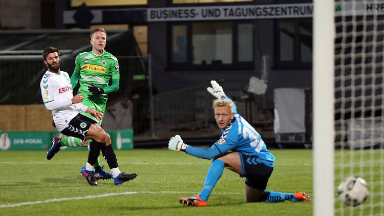 Oscar Wendt erzielte das erste Tor für die Borussia.