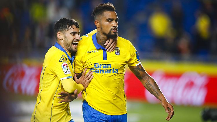 Seit vergangenem Sommer spielt Kevin-Prince Boateng bei UD Las Palmas.