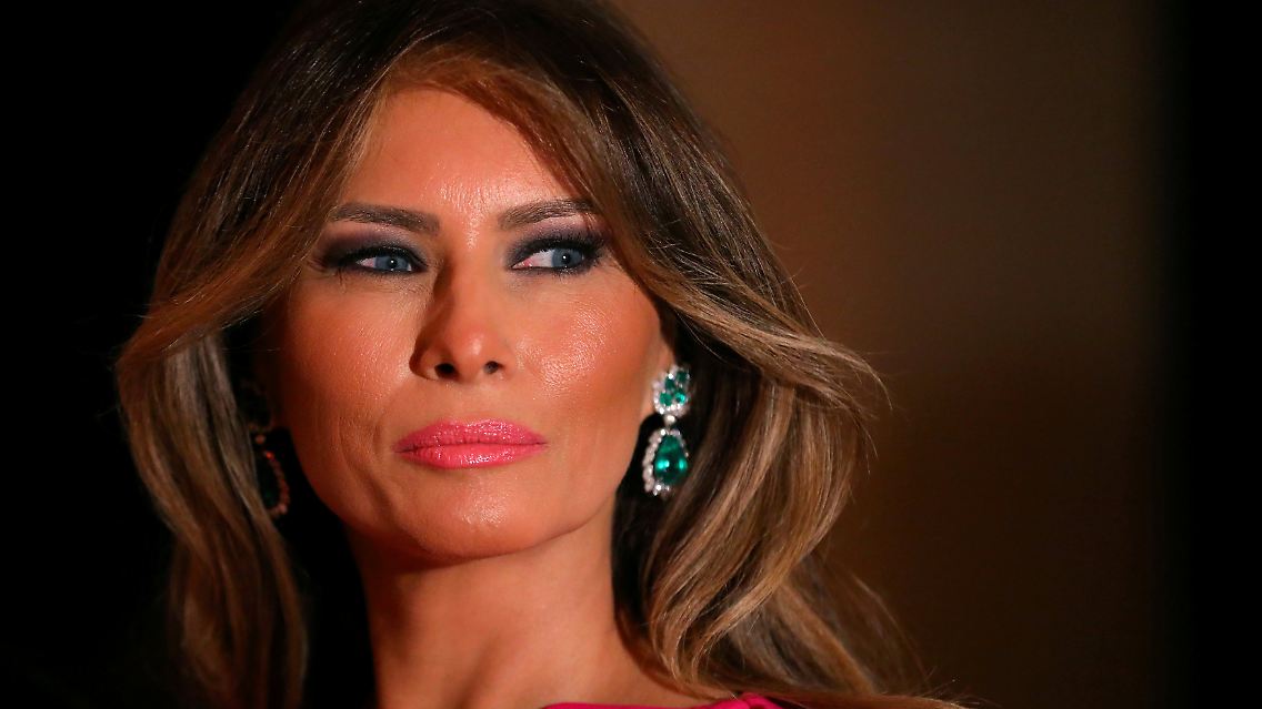 FILE PHOTO --  First Lady Melania Trump and U.S. President Donald Trump (not pictured) attend the 60th Annual Red Cross Gala at Mar-a-Lago club in Palm Beach, Florida, U.S., February 4, 2017. REUTERS/Carlos Barria/File Photo