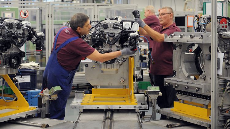 Das Antriebswerk in Untertürkheim gehört zu den drei Werken, in denen ab 20. April wieder produziert wird.