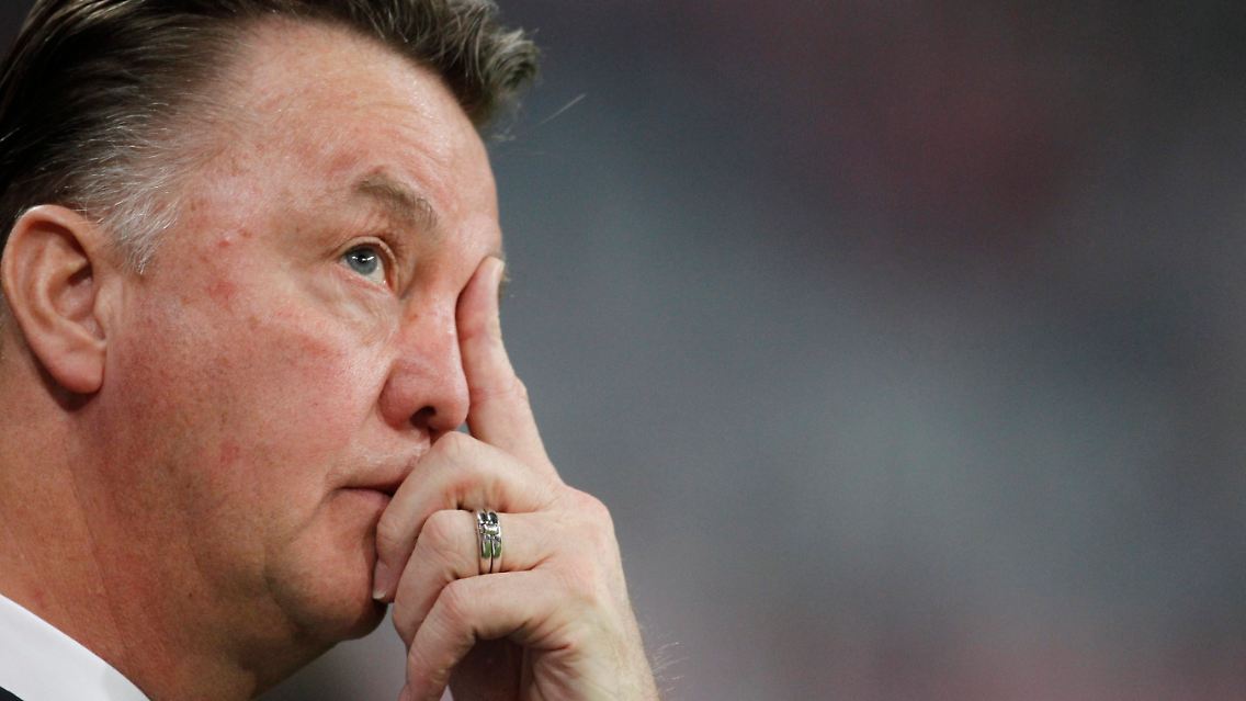 Louis van Gaal ist unzufrieden mit seinem Star Franck Ribery.