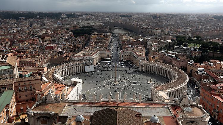 Blick von der Kuppel des Petersdoms auf Rom: "Man hat mir alles Mögliche vorgeworfen."