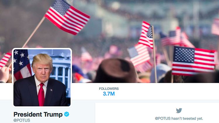 Trump twittert bis die Finger glühen - doch ansonsten stagniert beim Kurznachrichtendienst das Geschäft.
