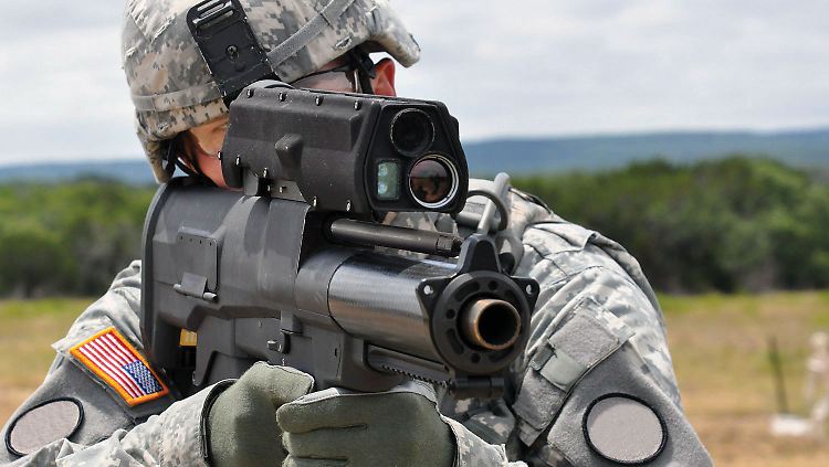 Intelligente Munition für das Schlachtfeld von Morgen: H&K fürchtet, mit "XM 25" könnten US-Soldaten gegen das Völkerrecht verstoßen.