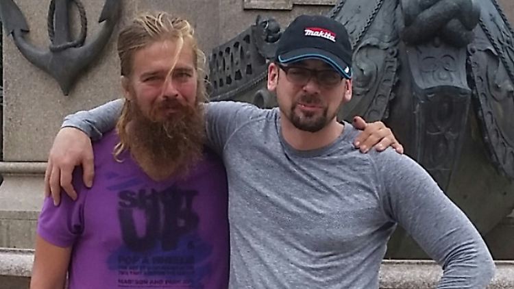 Die Brüder Anton und Stefan Pilipa.